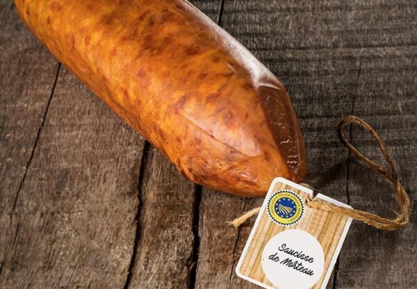 Saucisse De Morteau 400Gr Igp Label Rouge La Fruitière des Coteaux de